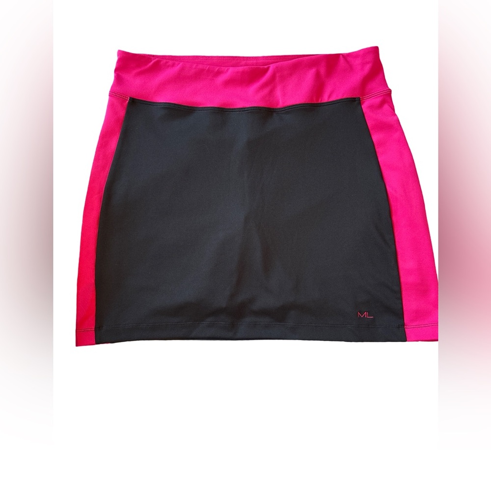 Maggie Lane Vibrant Pink and Black Women's Skorts Medium